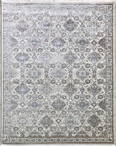 Ковер турецкий 36858A Avon (Полиэстер хит-сет, бежевый, голубой)