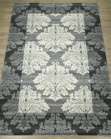 Ковер российский 15736 БелКа Лайла де Люкс (Полипропилен, серый)