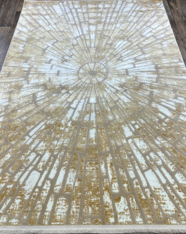 Иранский ковер Iran Paris 7144 (Бамбуковый шелк, бежевый)