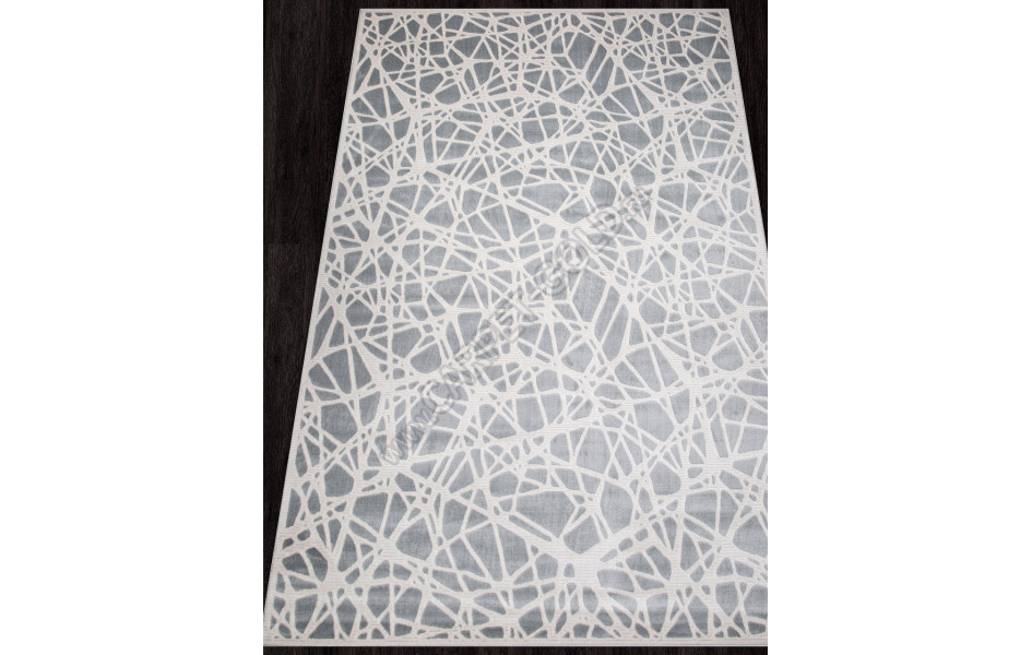 Российский ковер D967 - BLUE-CREAM - Прямоугольник - коллекция MIRANDA