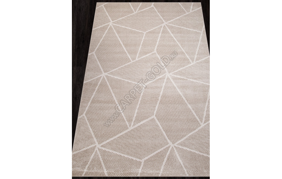 Ковер F057 - BEIGE - Прямоугольник - коллекция TORNADO