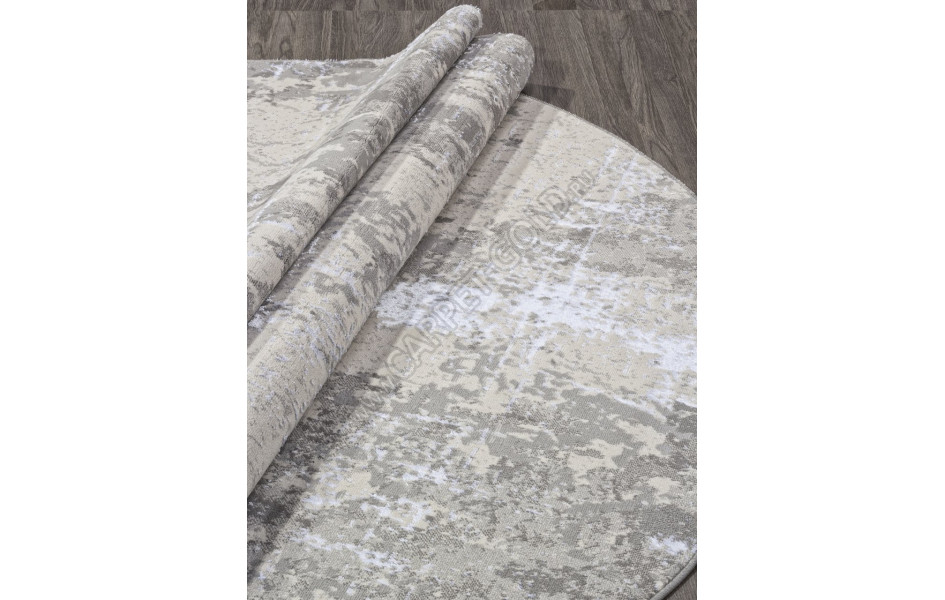Ковер F169 - CREAM-NATURAL - Овал - коллекция LIMAN