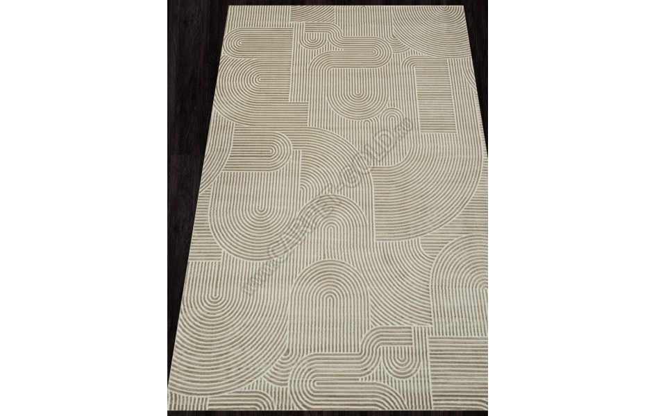 Ковер E508AK - D.BEIGE / BEIGE - Прямоугольник - коллекция SIROCCO