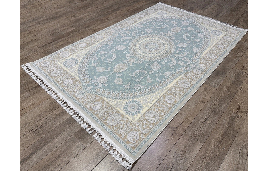 Турецкий ковер Istinia 2963M B.BLUE/B.L.BROWN