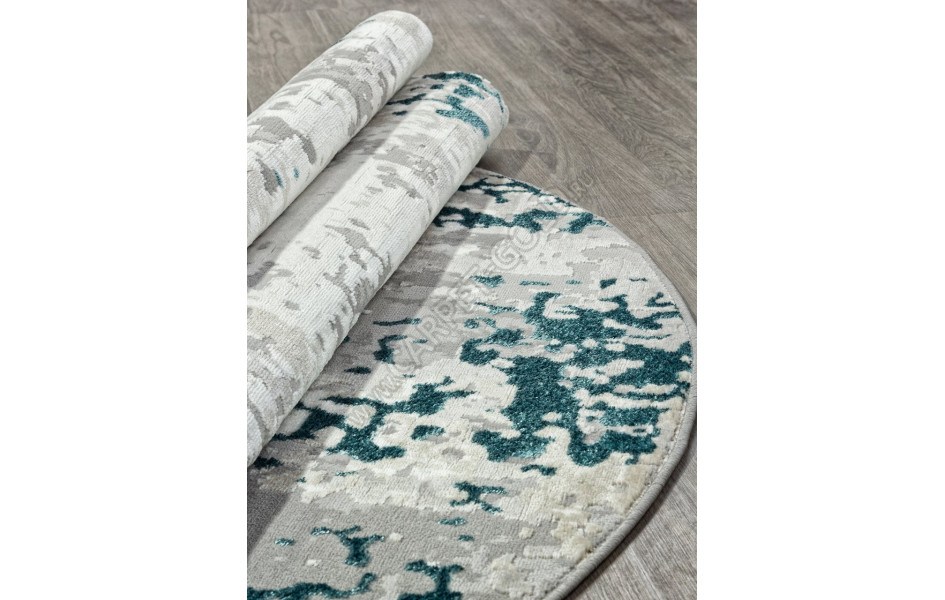 Ковер F283 - GRAY - Овал - коллекция PALERMO