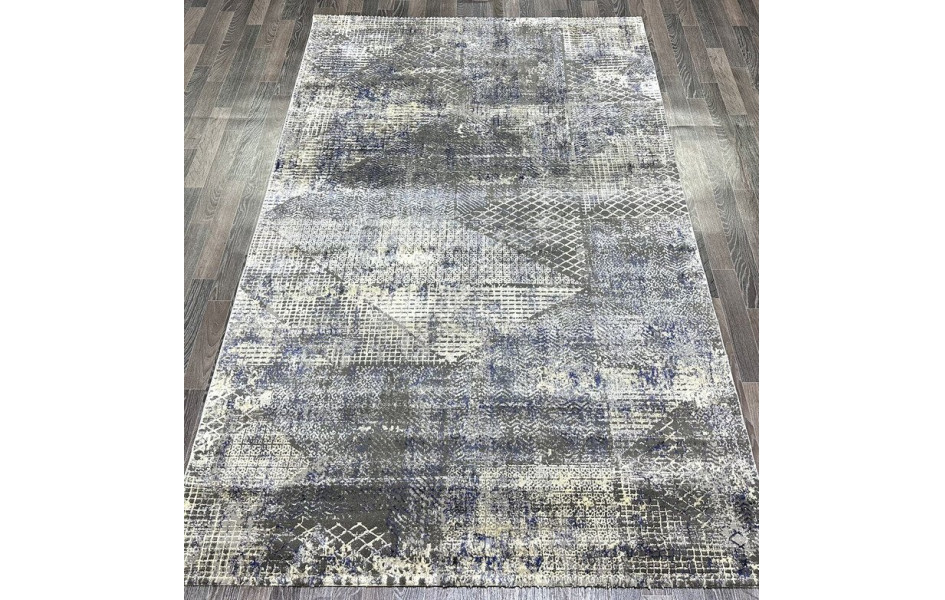 A2396A_IVORY / BLUE Lisa