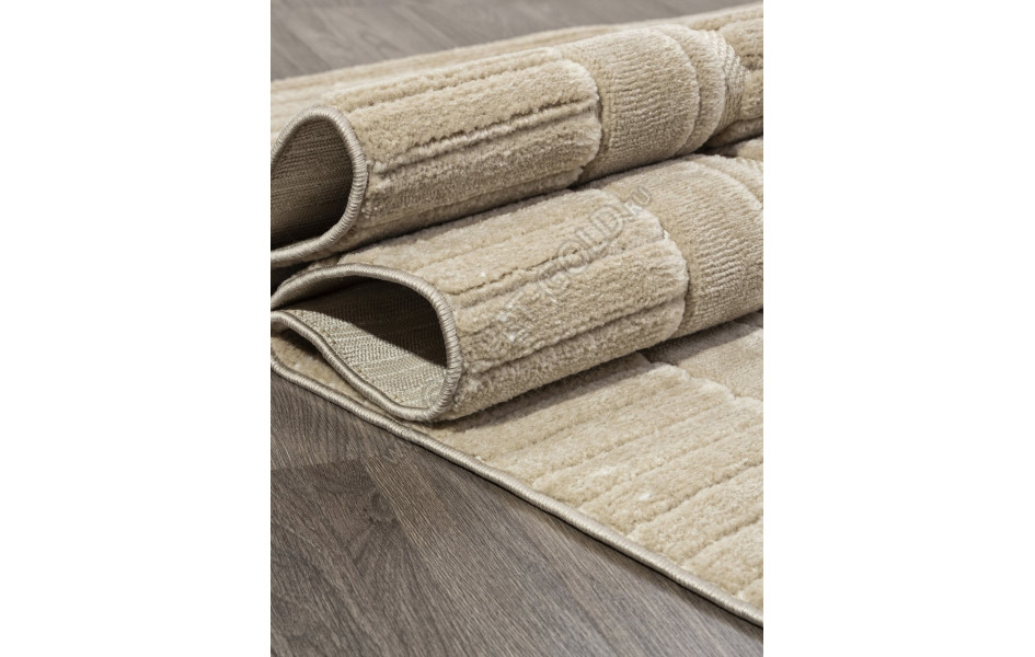 Ковер D785AP - BEIGE / BEIGE - Прямоугольник - коллекция JUNO