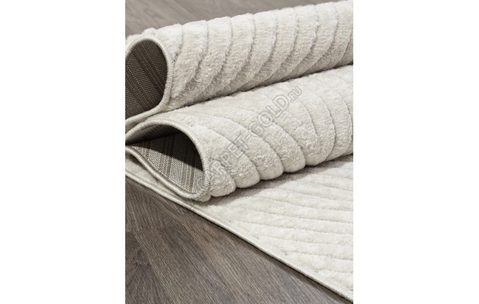 Ковер E132AW - CREAM / CREAM - Прямоугольник - коллекция JUNO