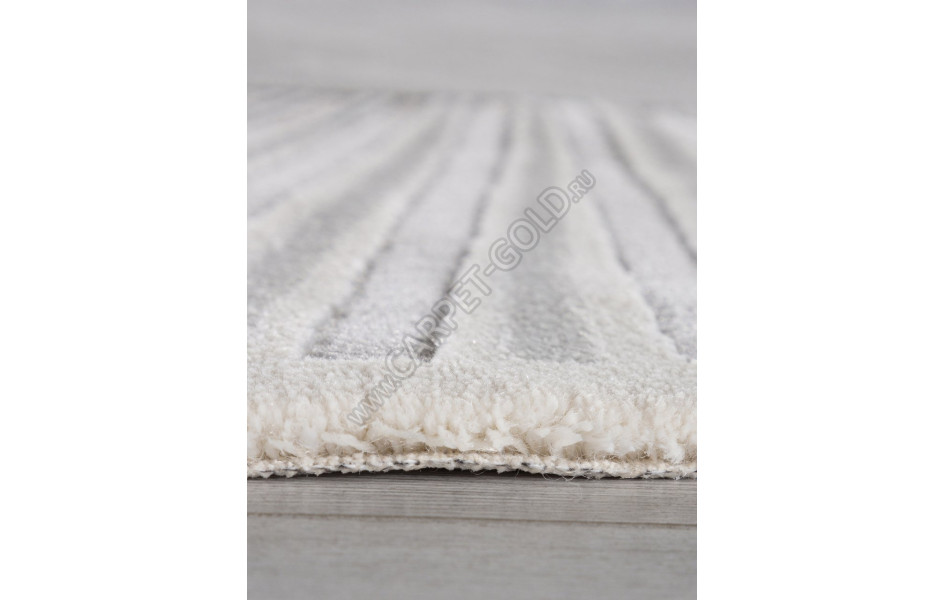 Ковер 00837G - GREY / GREY - Круг - коллекция SAFIR