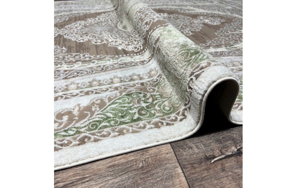 DECO 10137A GREEN-BEIGE овал