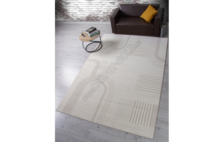 Ковер F437 - LIGHT CREAM - Прямоугольник - коллекция DIOS