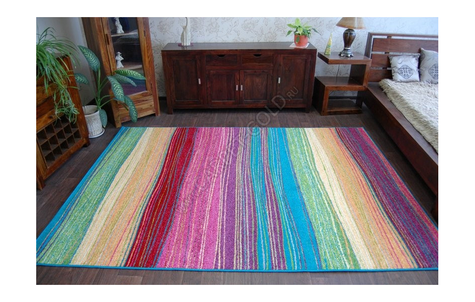 Ковер детский Dor turquoise прямоугольный (Польша)